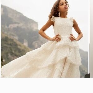 Charming Ivory Lace Kids Dress